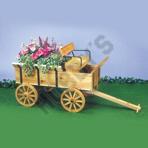 Hay Wagon Planter Design Hobby, Wooden Wagon Planter Plans