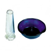 Glass Bowl And Glass Goblet 