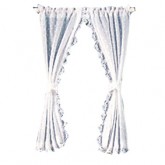White Country Curtains