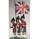 42nd Highlanders Colour party