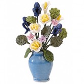 Flowers in Large Vase