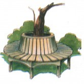 Round Tree Seat Plan