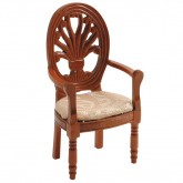 Dining chair with arms