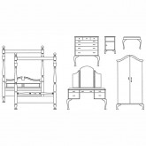 'Queen Anne' Furniture Plan Pack