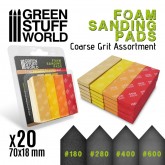 Foam Sanding Pads - Coarse Grit