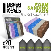 Foam Sanding Pads - Fine Grit