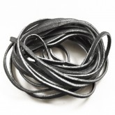 Leather Thonging - Grey