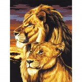 Artist-Lion & Lioness