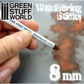 Weathering Brushes 8mm 3Pk