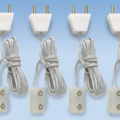 Spare Leads with Plug & socket