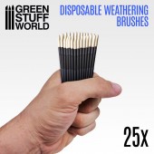 Disposable Weathering Brushes