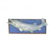Fish Wall Plaque - Metal Miniature