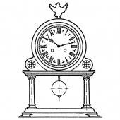 French Mantel Clock Plan