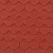Red Hangingwall Tile Cladding