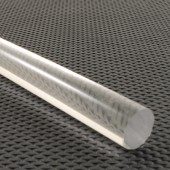 Clear Acrylic Rod - 6.4mm