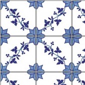 Tile Sheet - Blue/White 