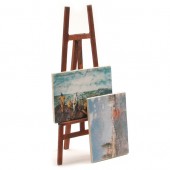 Artists Easel & Pictures 