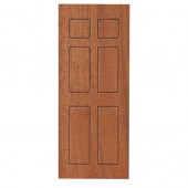 Exterior Door Panel - Mahogany