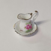 Washing Jug & Matching Bowl - Pink