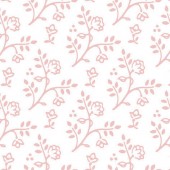 Wallpaper - Julia Pink On White