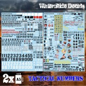 W.D Tactical Numerals & Logos
