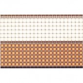Fawn Brown Tile Wallpaper