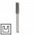Router Bit Straight 4.8mm