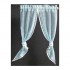 Blue Tie Back Curtain