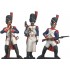 French Inperial Guard Infantry reloading & Sapper 1805