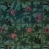 Trellis Rose & Birds Wallpaper