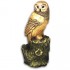 Garden Moulds-Owl On Log
