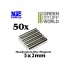 Neodymium Magnets 50Pcs 2x5mm