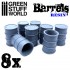 Resin Barrels-8Pk 2