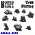 Resin Tree Stumps Small - 10Pk