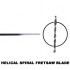Helical Spiral Fret Blades