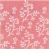 Julia Wallpaper - White On Pink 
